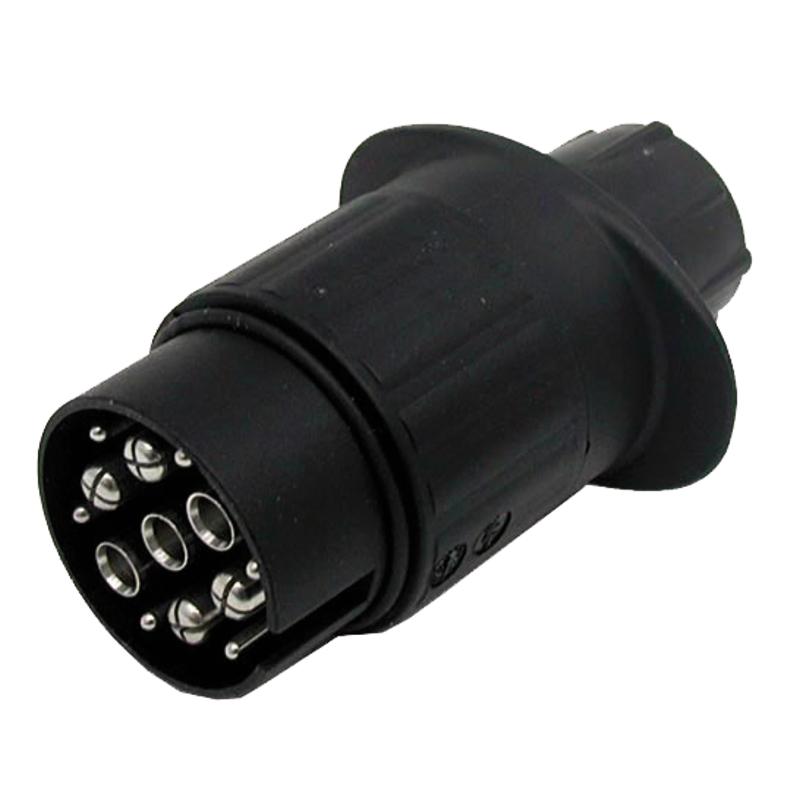 Plastic plug 7/13-pin 12V 16A 1.5mm2 NEN 6120