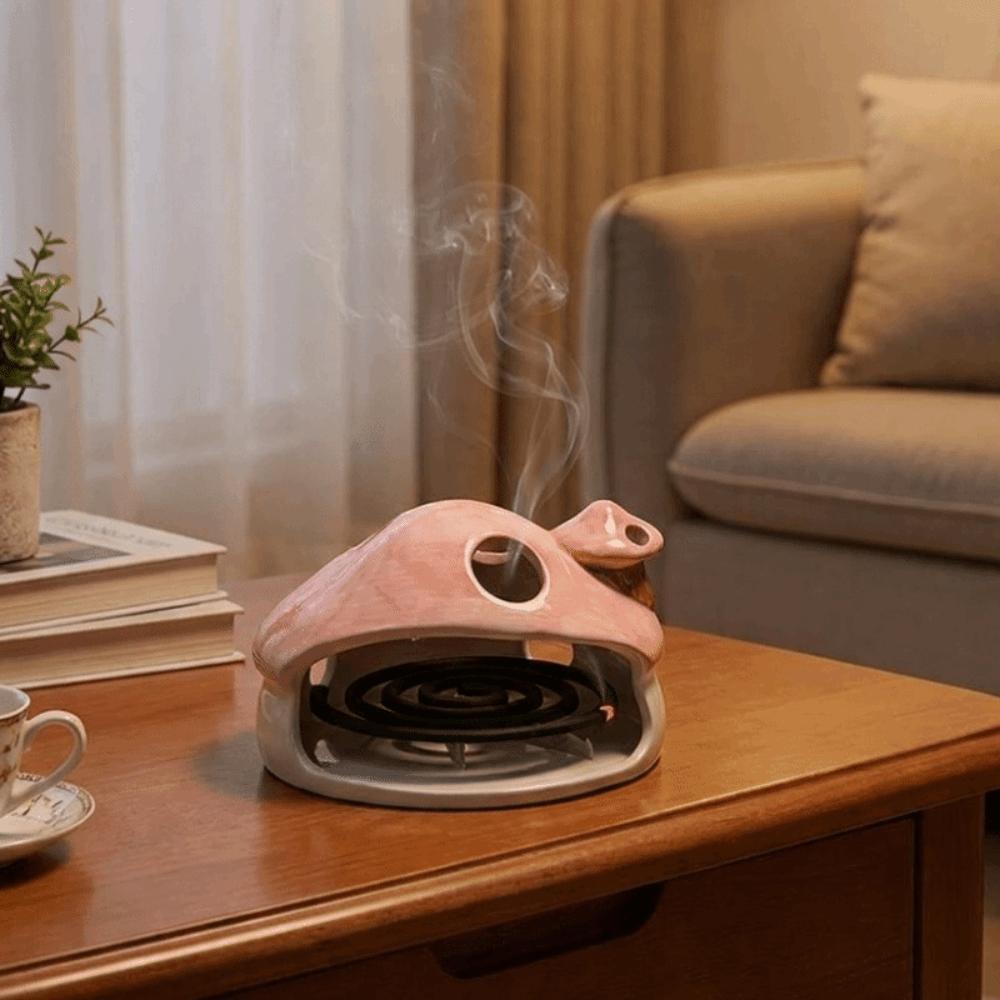 Creative Mosquito Incense Tray Ceramic Mosquito Coil Holder Mosquito Coil Burner Home Fragrance