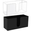 Countertop Paper Towel Dispenser Folded Napkin Dispenser Simple Tissue Dispenser Paper Towels Storage Container for Dining Room