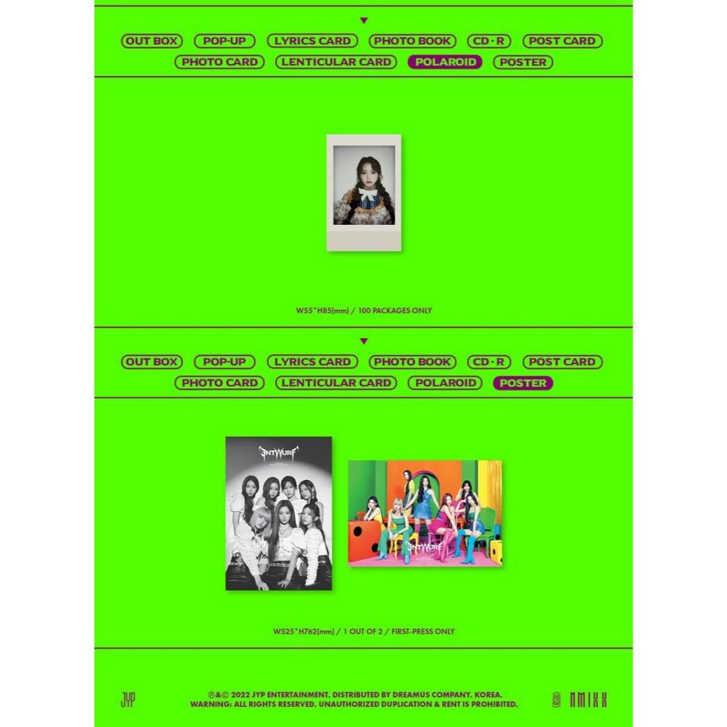 NMIXX ENTWURF / 2nd Single Album (Limited Ver.)