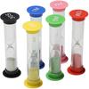 HINH Hourglass, Plastic Hourglass Timer, Colorful Hourglass, Hourglass Timer for Studying, Cooking, and Fitness, 30 Seconds, 1 Minute, 2 Minutes, 3 Mi
