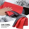 jbvr8 New Car High-end Microfiber Towel Car Wash Towel Detailing Cleaning Cloth EmblemFor Mitsubishi ASX Lancer 10 Pajero Outlander