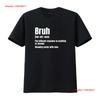 Bruh Funny Saying Sarcastic Novelty Letter Large Capacity Backpack Print Backpacks vintage Wash