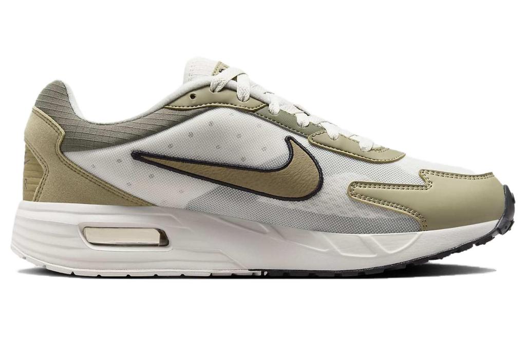 Nike Air Max Solo Низкие Повседневные Беговые Кроссовки Мужские Бело-Зеленые FN0136-001