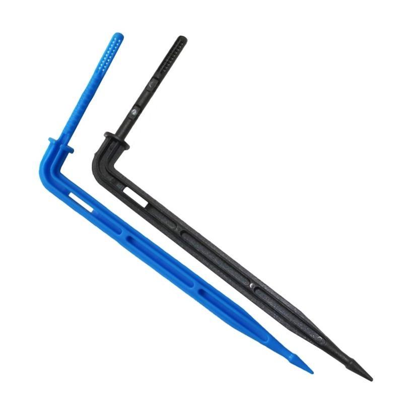 50PCS Bend Arrow Dripper Micro Drip Irrigation Kit Emitters Fit 3/5mm Hose Greenhouse Garden Potted Micro Watering System