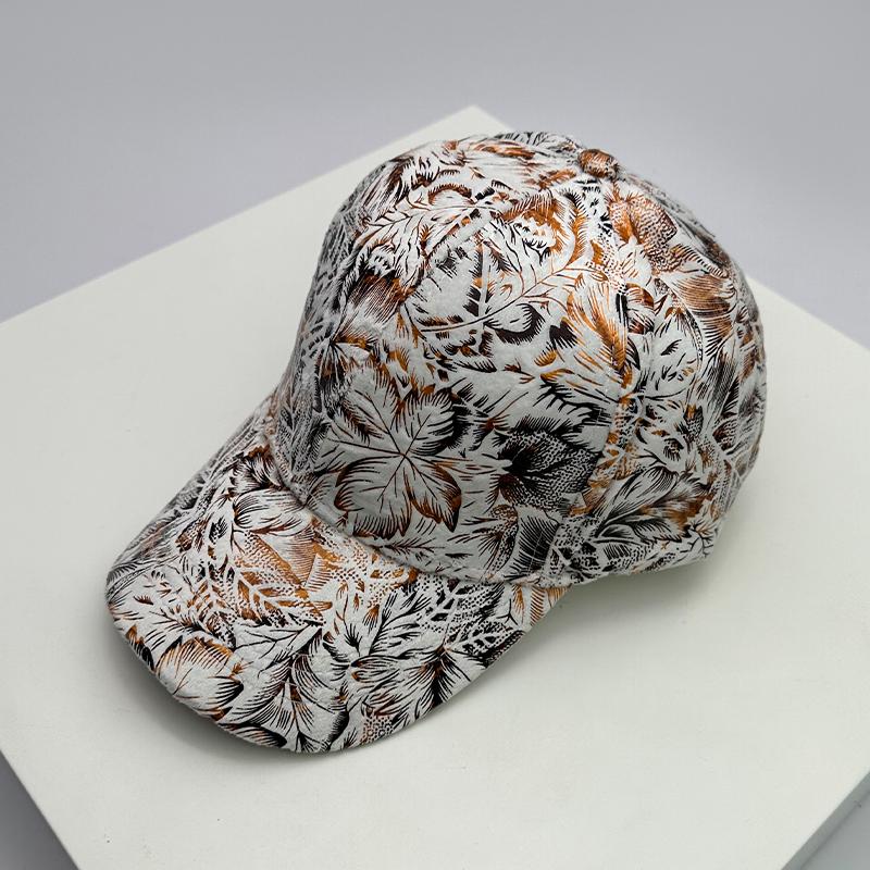 Vegan Leather All-Match For Men And Women Baseball Caps Cotton Korean Style Sun Protection Fashion Air Permeable Outdoor Uses Sports Caps Latest
