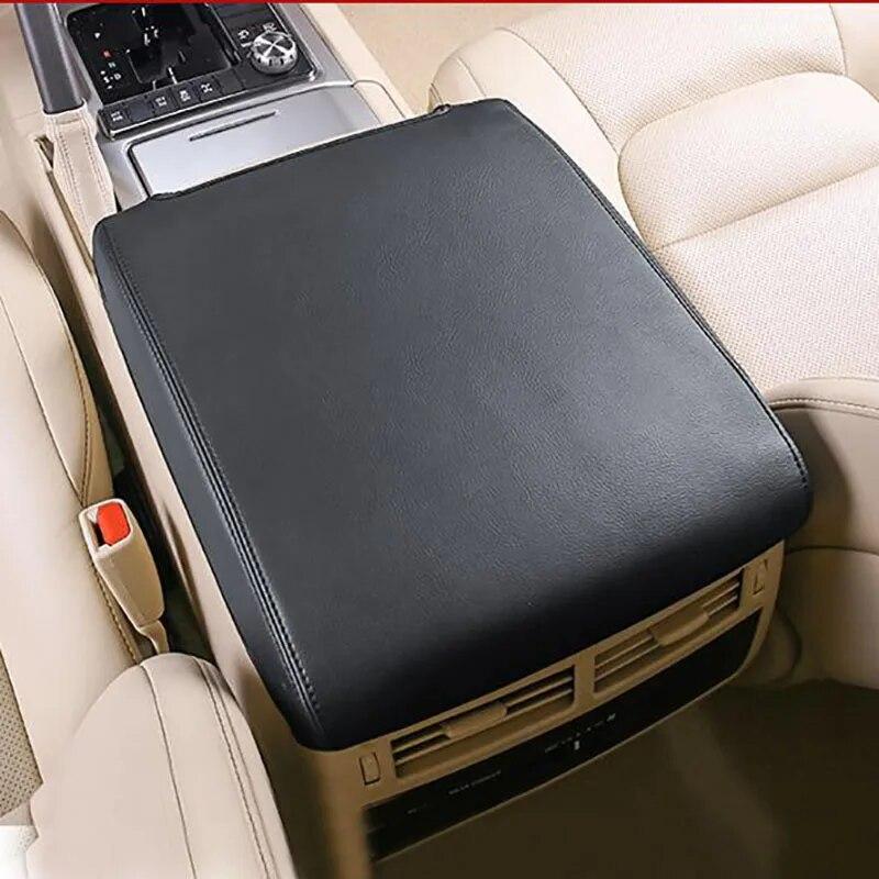 Для Toyota Land Cruiser 200 LC200 2008- прочный кожаный автомобильный подлокотник с центральной консолью, защитный чехол