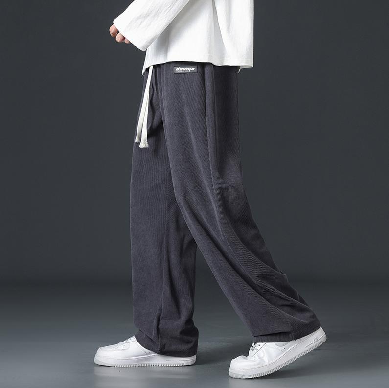 New trendy lightweight and loose sports wide leg youth casual pants