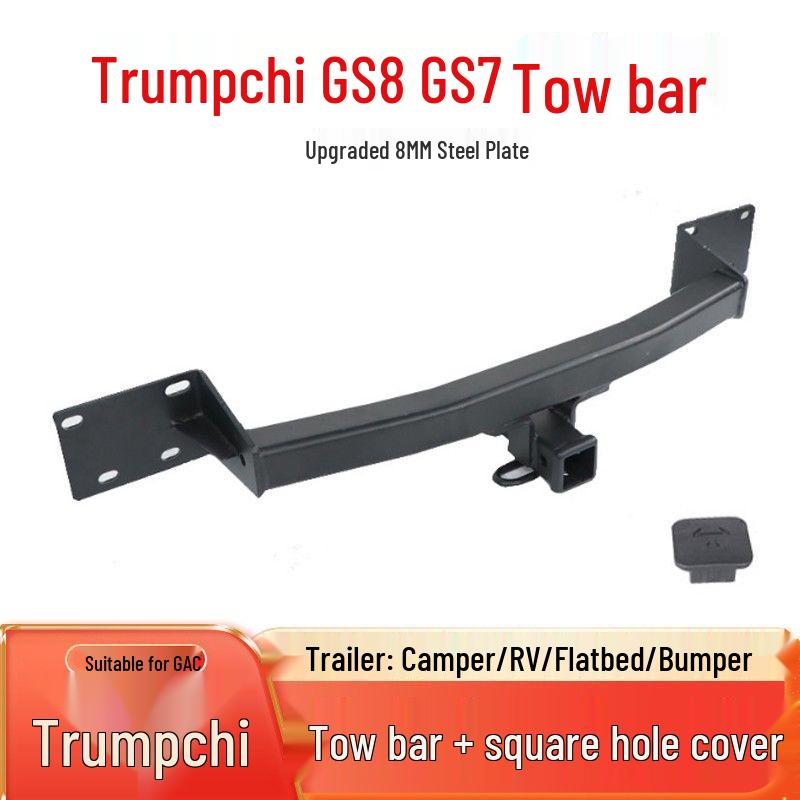 Compatible for converting Trumpchi GS8, GS4, GS5, and GS7 trailer hooks into towing or rear towing hooks.
