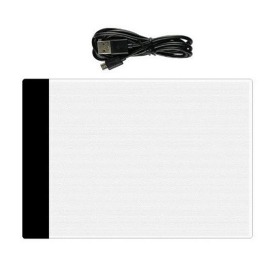 Светодиодная копировальная доска А4 Чертежная доска Трафареты для рисования Анимация Ультратонкий дизайн Копировальные инструменты с регулируемой яркостью