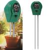 Long Probe Soil Moisture Meter 3 In 1 Portable Soil Moisture Sunlight Intensity Monitors Soil Test Meter for Gardening