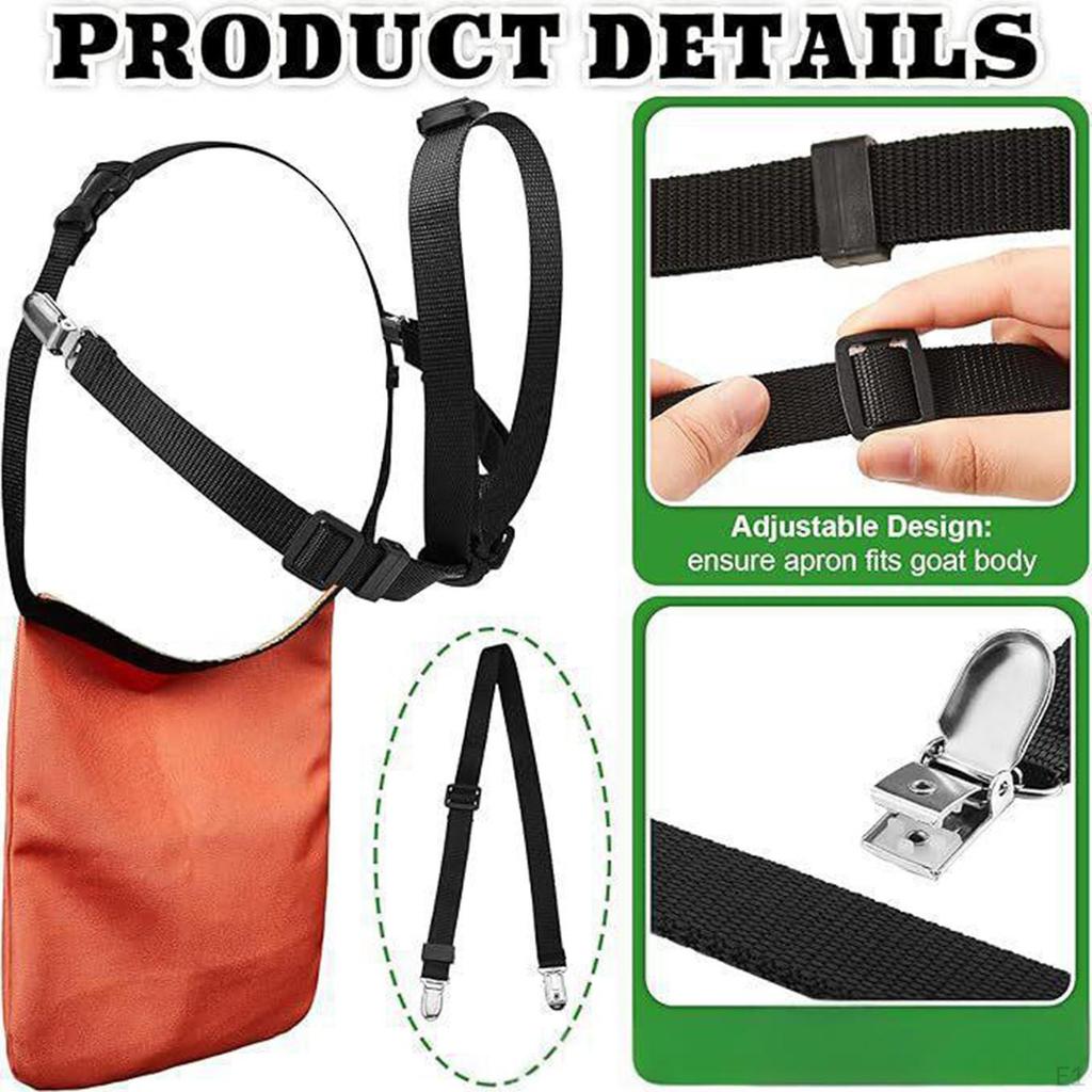 Goats Anti Breeding Apron, Control Skirt, Breathable, Livestock Accessory Easy To Use