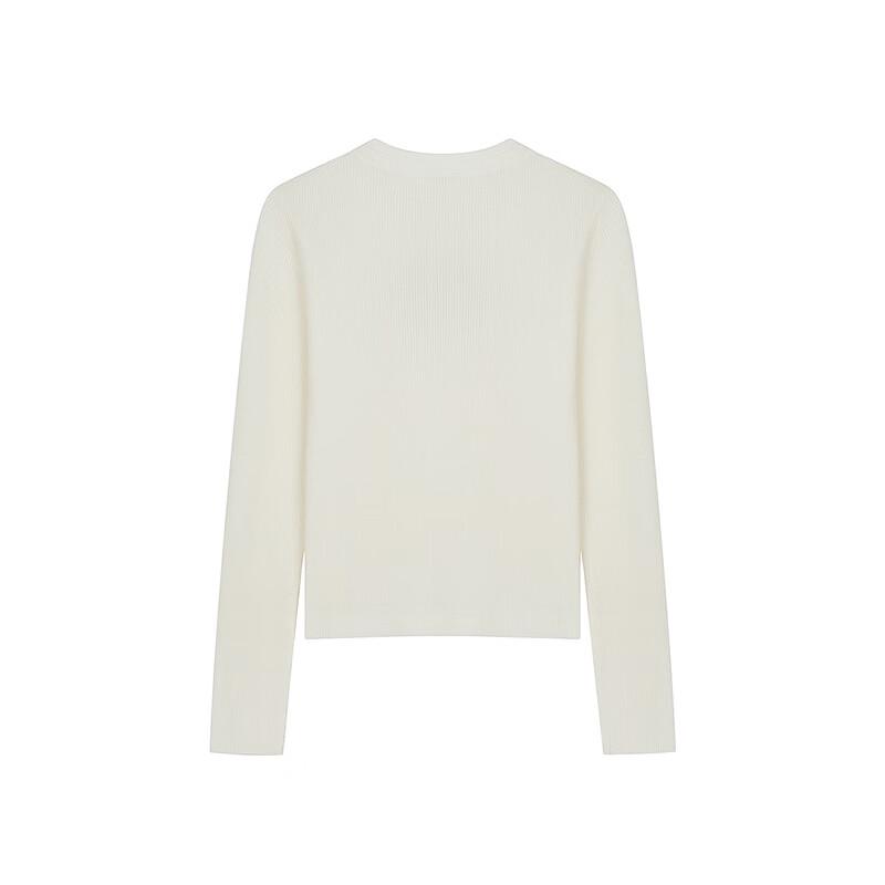 Женский вязаный свитер Teenie Weenie из смесовой шерсти с мишкой