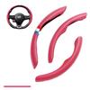 Car Steering wheel Cover Segment Steering wheel protection cover For Alfa Romeo Giulia Stelvio Interior Styling Car Accessories yu52