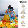 1Pc Pooh Friends Garden Blanket Soft And Comfortable Casual Warm Camping Travel Christmas Halloween Xmas Gift M924583
