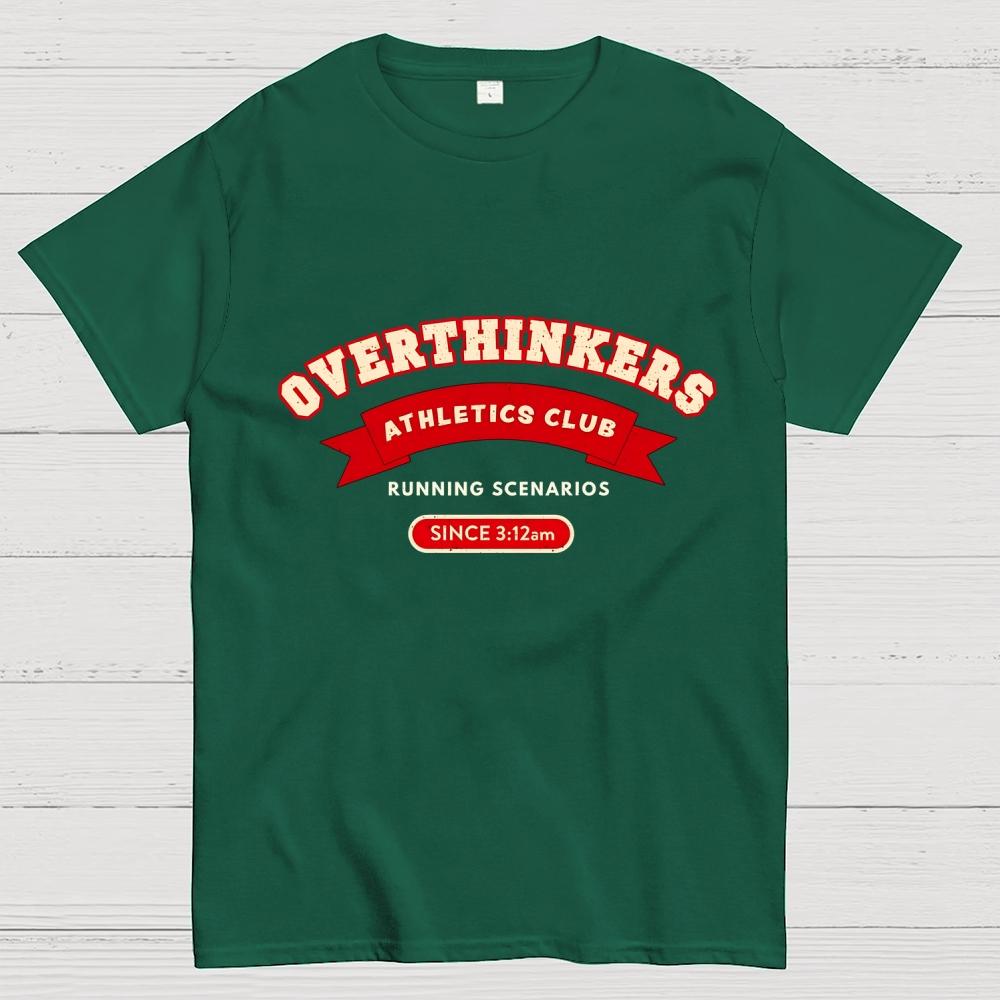 Overthinkers Club Cotton Casual Cool Loose T-Shirt