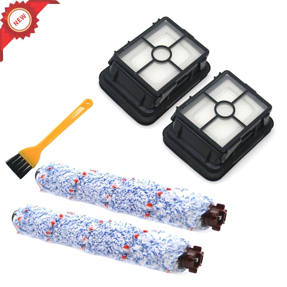 Очистите рулон щетки Multi Surface 1868 и вакуумный фильтр 1866 для Bissell CROSSWAVE 1713Z. Сравните с номером детали 1608683, 160-86.