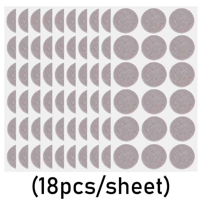 Thicken Felt Chair Legs Pads Self Adhesive Floor Protector Mat Furniture Pads Round Square Desk Chair Sofa Legs Anti-Slip Covers