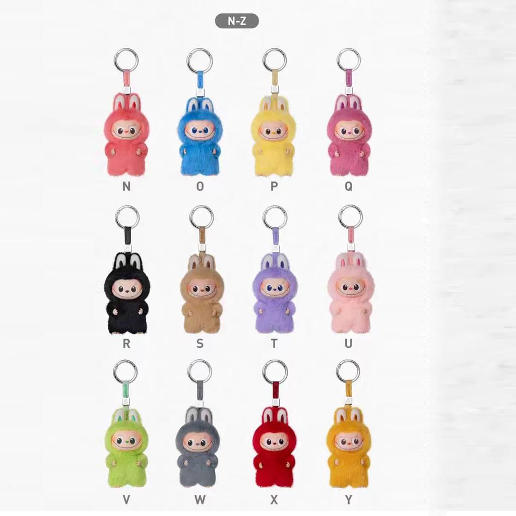 2 коробки плюшевых брелоков 4.0LABB, 10,5 см Буквы A-Z Можно украшать и вешать на мобильные телефоны, рюкзаки, велосипеды, автомобили