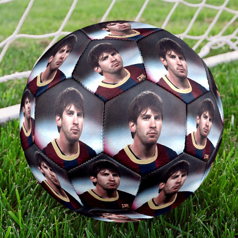 Messi Size 5 Football Machine-Stitched Indoor Outdoor Universal Football Unique Gift for Soccer Lovers