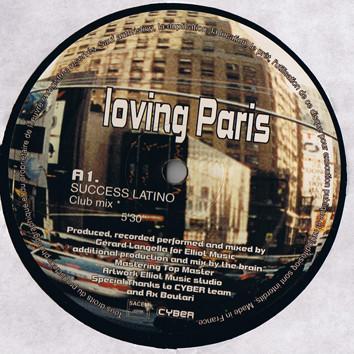 12-дюймовая пластинка LOVING PARISLOVING PARISREAD MOR  Success Latino IMMENSE002 Immense Music 2001 Франция Танцевальная  Электроника Б/У
