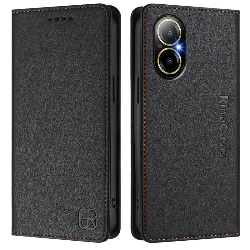 Luxury Anti-thef Wallet Flip Cover Phone Case For Realme C75 C63 C61 C65 C67 4G Note 60 N63 Narzo 70 5G Leather Cases Bag Coque