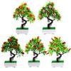 1Pc Artificial Flower Fruit Tree Miniascape Restaurant Home Table Bonsai Decor?