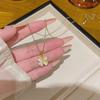 2025 Роскошное летнее женское ожерелье с титановым покрытием - Не тускнеющее, Высококлассный дизайн