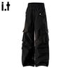 CHOCOOLATEit Men's Fleece-lined Straight-Fit Cargo Pants