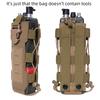 Molle Подсумок для бутылки с водой Радиокобура Набедренная сумка Спорт на открытом воздухе Рыбалка Кемпинг Охота Туризм Путешествия Подсумок Держатель для фляги