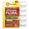 Ultimate Flora™ Daily Care Probiotic, 15 Billion CFU, Delayed Release Veggie Caps, 60