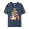 French Bulldog Christmas Ugly Dog Xmas T-shirt Black Cotton Camisa Tees Special  T Shirt Street Graphic Tees
