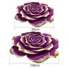 Non-slip Rose Floor Mat Special-shaped Door Blanket Durable Bathroom Floor Mat  Home Decor