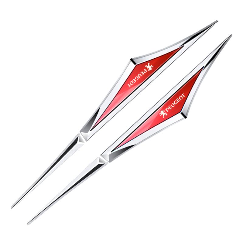 2026 Горячая Автомобильная Наклейка Буквенный Эмблема Авто Наклейка на Крыло Лезвие Защитные Наклейки на Кузов Для Peugeot 407 508 2008 5008 307 308 3008 20
