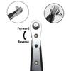 2-in-1 Multi-Functional Drill Chuck Detachable Black Screwdriver Two-Way Ratchet Square Head Wrench Tool Home Repair