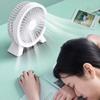 Прочный настольный электрический вентилятор с зарядкой через USB, бесшумные охлаждающие вентиляторы с USB-подключением, маленький вентилятор с USB-подключением, унисекс
