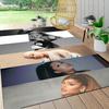 Beauty Portraits Carpet Rug Soft Washable Antislip Home Living Room Sofa Mats Personalized Christmas Rug