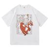 Dungeon Meshi Chimera Anatomy Diagram Graphic T Shirt Unisex Unisex Anime Vintage Gothic Loose Y2k Unisexga Fan Short Sleeve Tops