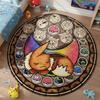 Cute Eevee Rug Pokemon Anime Floor Mat Kids Room Decor Non-Slip Carpet,Pet/Game Mat,Soft Decorative Blanket