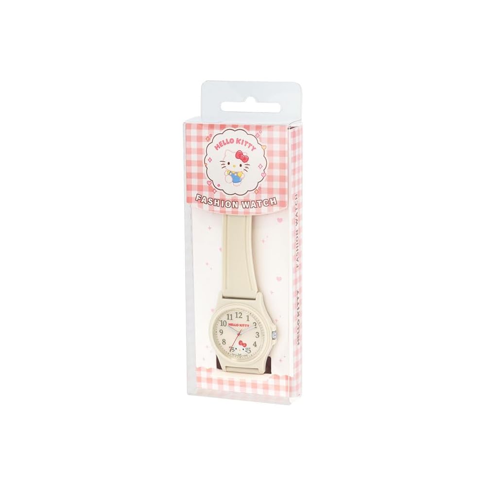 Повседневные часы Sanrio Characters, водостойкость 10 АТМ, пыльный цвет, CR2D0010, женские, пластиковый корпус