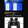 20-60X70 Binoculars High Magnification  Long Range Zoom 60 Times  Hunting   Astronomical Telescope HD Professiona  Zoom