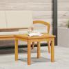 vidaXL Side Table 45x45x38 Cm Solid Acacia Wood 4106464
