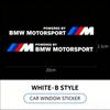 Rear Window Triangle Sticker Side Window Decal M Logo Car Sticker Vinyl Decal Graphics Fit for BMW 1 3 5 7 Series X1 X2 X3 X4 X5 CI5