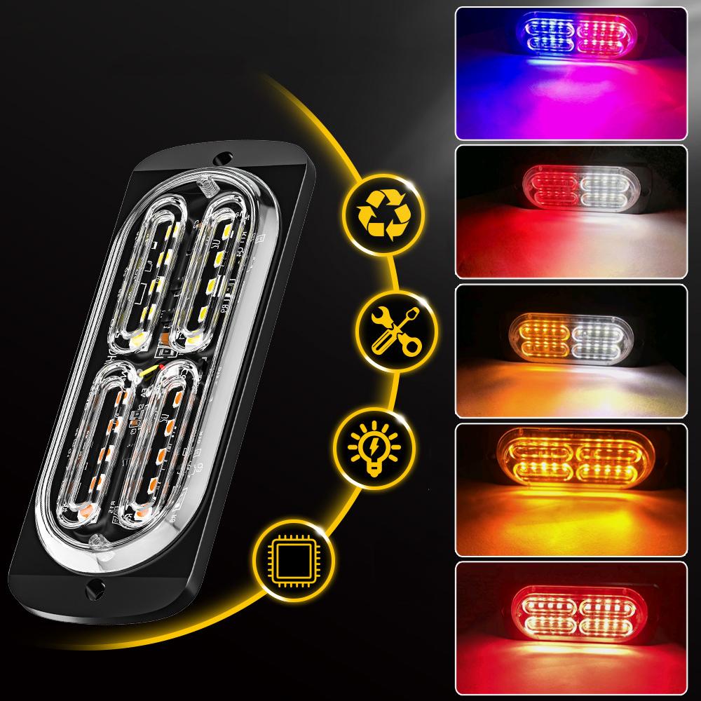 1 шт. Автомобильные стробоскопы 20 SMD мигающие сигнальные лампы светодиодные лампы для автомобиля светодиодные лампы аварийного водонепроницаемого света универсальные автомобильные аксессуары