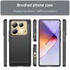 Для Infinix Note 40 Чехол для Infinix Note 40 Pro Plus Противоударный силиконовый чехол из углеродного волокна для Infinix Note 40 Чехол