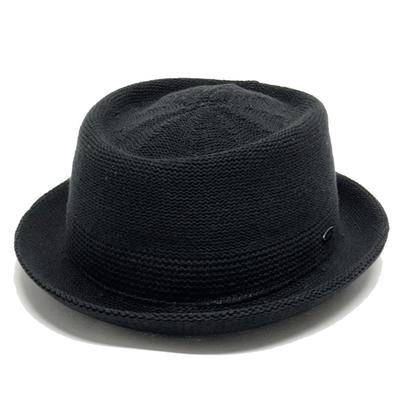 Рубен ЧЕРНАЯ КОЛЛЕКЦИЯ Вязаная Термо Свинка Все Размеры Подходят Черная Хлопково-полиэстеровая Шляпа Ручной Работы, Пирог, Сезон, Все,