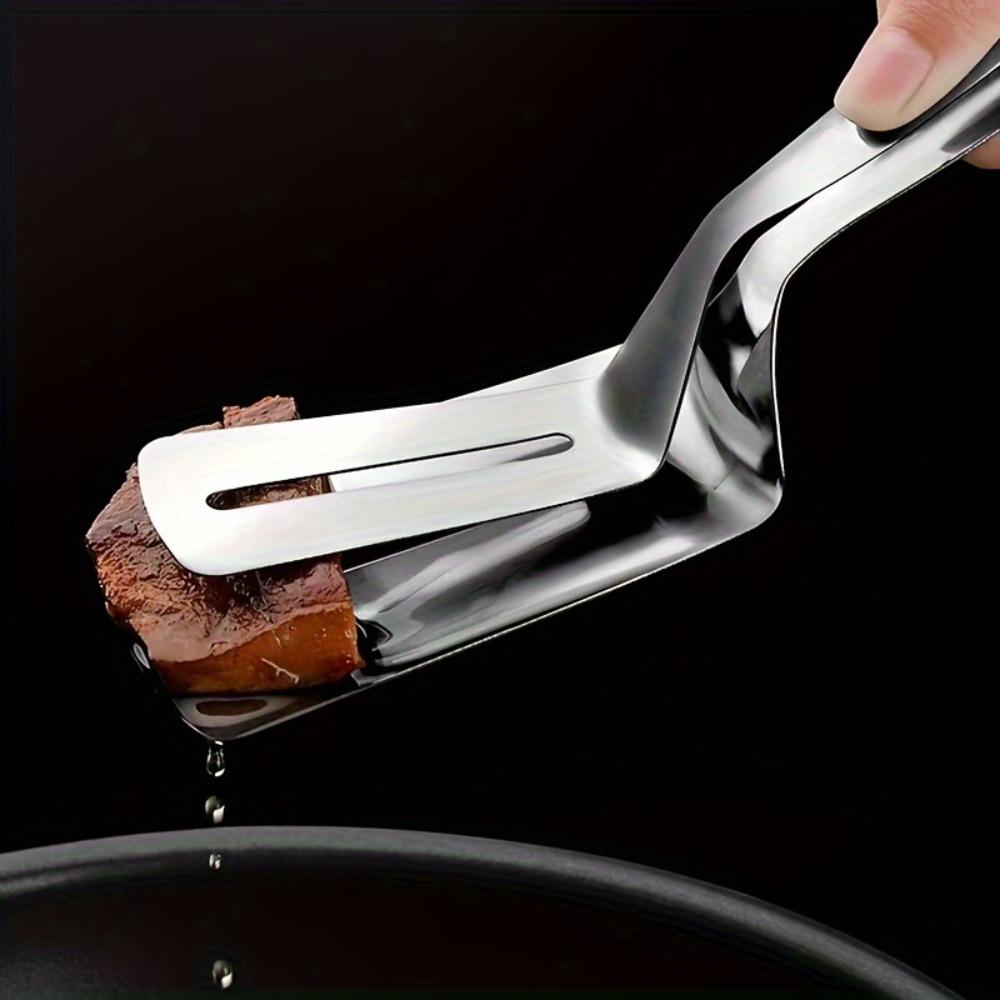 1 шт., зажимы для стейков, сервировочные щипцы, щипцы для еды, щипцы для барбекю, щипцы для приготовления пищи из нержавеющей стали, щипцы для стейков, щипцы для салата, щипцы для десерта для шведского стола
