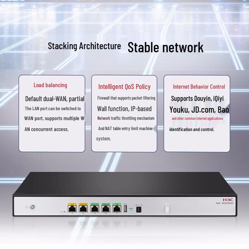 H3C ER3200G3-X Multi-WAN Gigabit VPN Enterprise Router