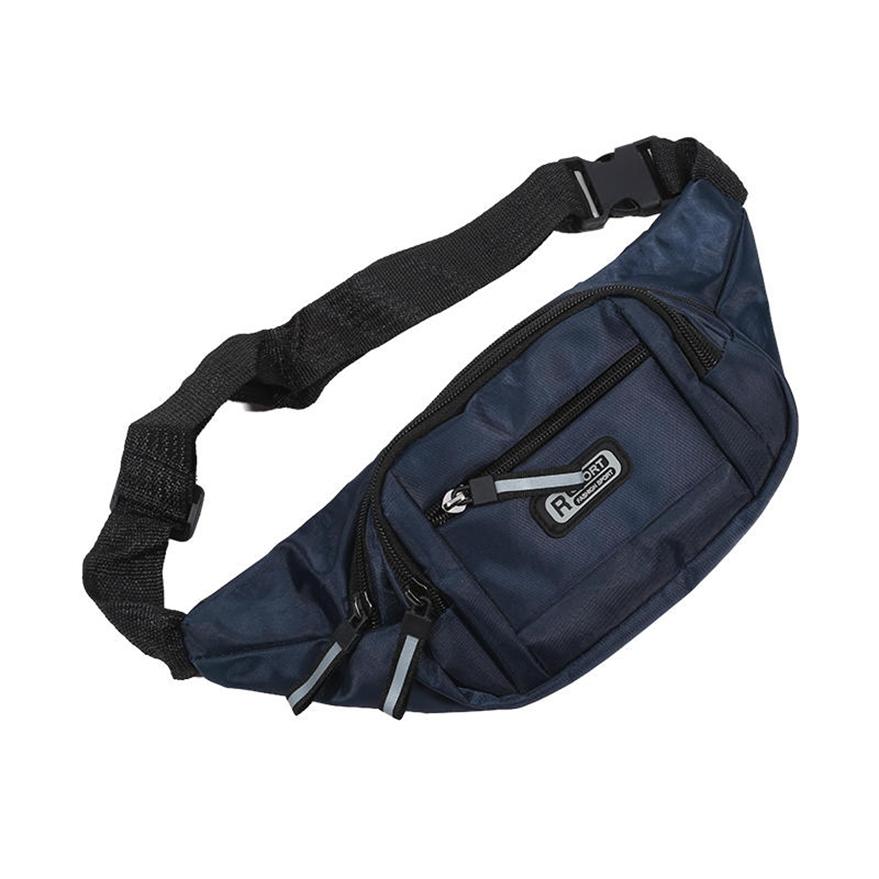 Легкая мужская спортивная поясная сумка на пояс, износостойкая сумка через плечо для путешествий, бега, походов, тренировок
