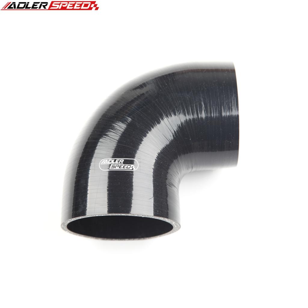 4PLY 102mm Length 90 Degree Elbow General Silicone Coolant Intercooler Hose ID 30mm 32mm 35mm 38mm 40mm 45mm 48mm 50 54 57 60mm